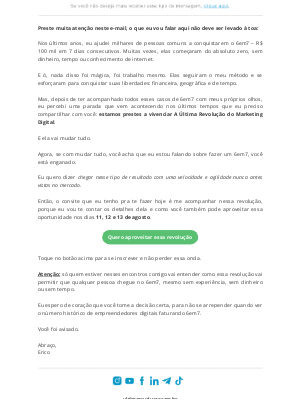 Erico Rocha (Brazil) - A Última Revolução do Marketing Digital chegou
