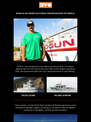 Spy Optic - Legends of Our Backyard: Waterman’s Collection, Proven Offshore
