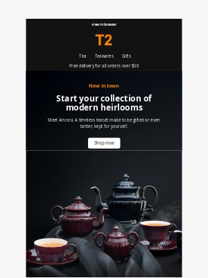 T2 Tea (Australia) - Sip in Style with Our Teaware 🫖