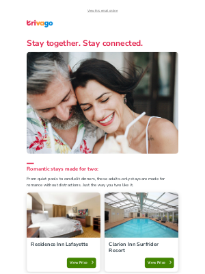 Trivago - Adults-only escapes you’ll love 🌙