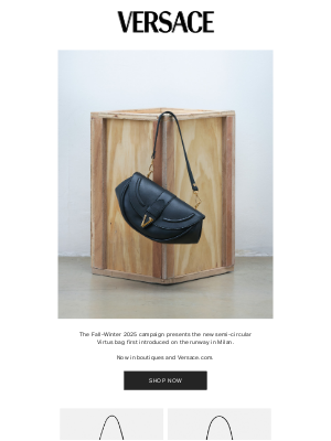 Versace - Introducing the New Virtus Bag 