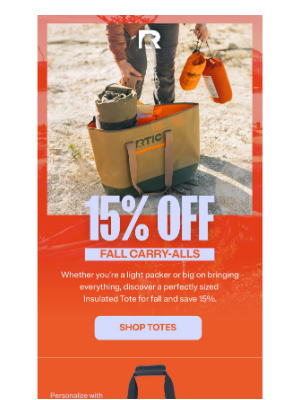 RTIC Outdoors - Pack Smarter with RTIC Totes! 👜