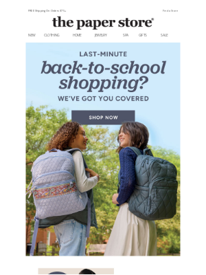 The Paper Store - There's still time for back-to-school shopping