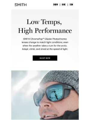 SMITH OPTICS - The One Lens You Need for the High Alpine