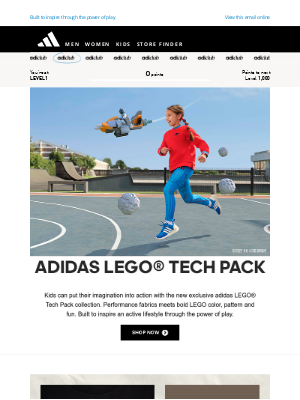 Adidas USA - The new exclusive adidas LEGO® Tech Pack collection