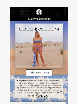 Volcom - 🌊Volcom x Coco Ho