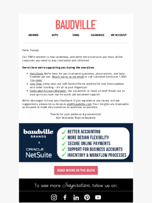 Baudville - We’ve Got Your Back – Here’s How We’re Supporting You