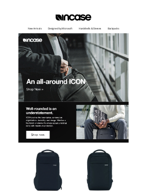 Incase - ICON Backpack: Design Meets Performance
