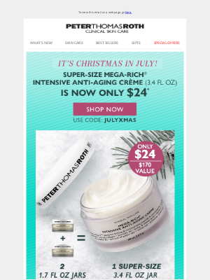 Peter Thomas Roth - ENDS SOON! $24 For $170 Mega-Rich® Crème