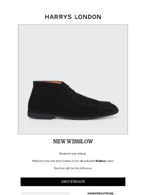 Harry's of London - Flexible new Winslow in Focus