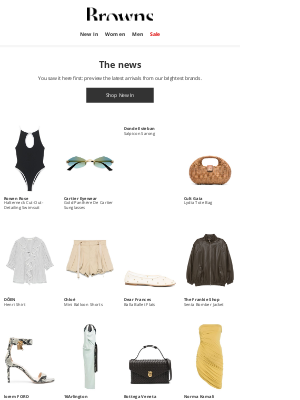 Browns Fashion - This just in…