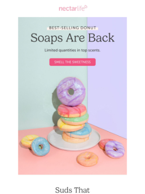 Nectar Bath Treats - 🍩 Donut Miss This Restock!