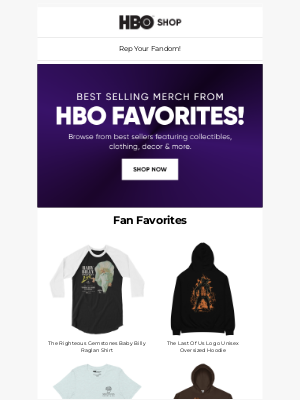 HBO - Which HBO Fandom Will You Rep Today?