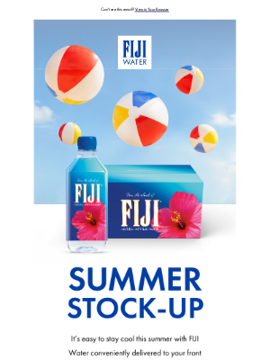 FIJI Water - FIJI Water brings summer to you