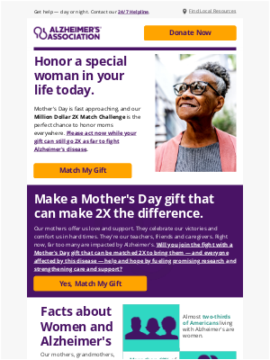 🌼 Honor the special women in your life.