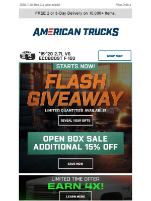 American Trucks - 🎁Your Free Gift Is Waiting For Your 2018 F150!