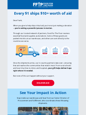 Food For The Poor - ⏰ There's still time to deliver critical aid