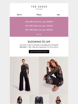 Ted Baker (United Kingdom) - New Prints: Spirit of Summer