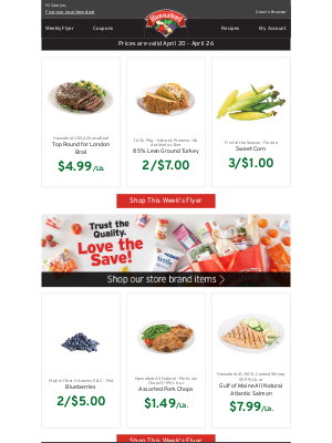 Hannaford Supermarkets - Carolyn, your weekly Hannaford flyer has arrived