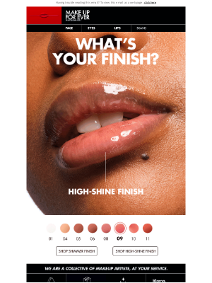 MAKE UP FOR EVER - Gloss so good, you’ll kiss your old one goodbye