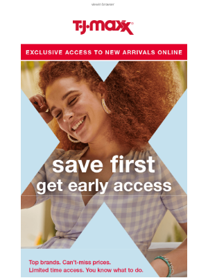 T.J. Maxx - 24hrs only. Save online now.​