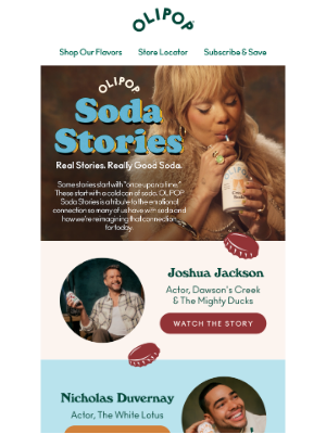 OLIPOP - What’s Your Soda Story? 🎥 📖