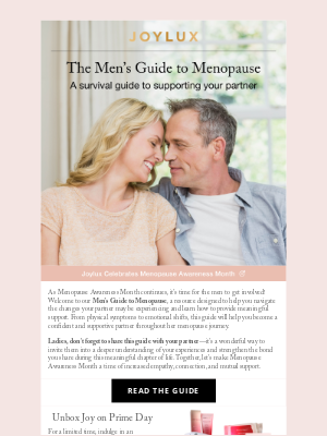 Joylux - Menopause: What Men Should Know