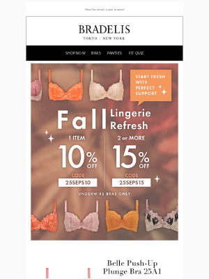 Bradelis New York - Buy 1, Get 10% OFF – Buy 2, Get 15% OFF!