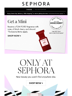 Sephora - Enjoy up to 50% off must-have hair care!