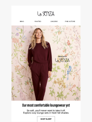 La Senza - Our Most Comfortable Loungewear Yet