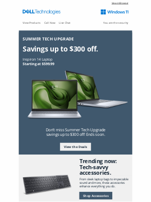 Dell - Summer deals are heating up.