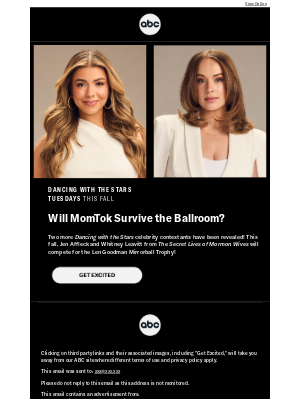 Shop Disney - NEWS 💃 Dancing with the Stars Cast Announcement!