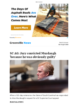 The Greenville News - Breaking: State responds to Alex Murdaugh's appeal of double murder conviction: 'Obviously guilty'