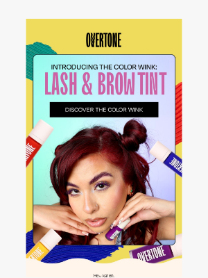 oVertone - The Color Wink Has Arrived! 👀