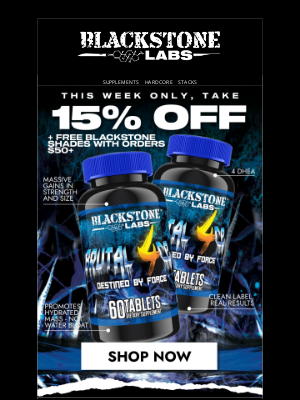 Blackstone Labs - Why Brutal 4ce = Engineered Mass