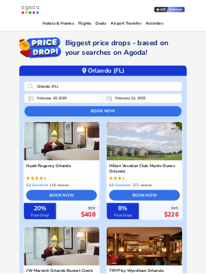 Agoda - virginia, top price drops in Orlando (FL), selected for you!