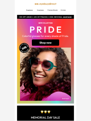 EyeBuyDirect - 🔥 Hot Drop: Pride 2025 Collection 🌈🔥