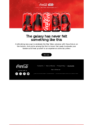 Coca-Cola Store - robert, ready for a refreshing new way to experience the Star Wars universe?
