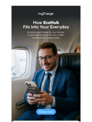 myCharge - How EcoHub Fits Into Your Everyday