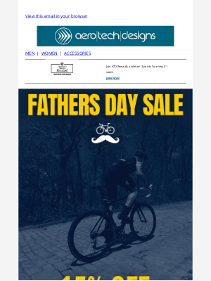 Aero Tech Designs - Father's Day Sale - 15% Off - 3 Days Only