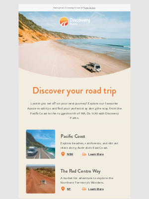 Discovery Parks (AU) - Discover Australia's best road trips