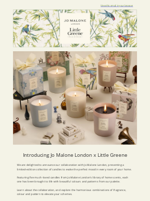 Little Greene - Jo Malone London x Little Greene