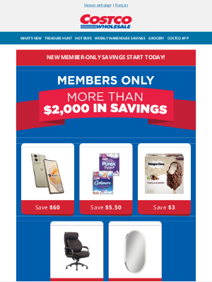 Costco Canada - NEW Member-only savings start today!