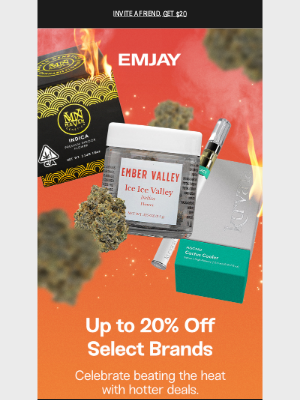 Emjay - beat the heat: up to 20% off select brands