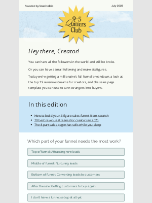 Teachable - Your 6-figure sales funnel from scratch ✨