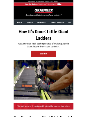 Grainger - Watch How Ladders Are Made
