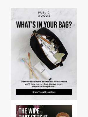 Public Goods - Pack Smart: Essentials You Need 🧳