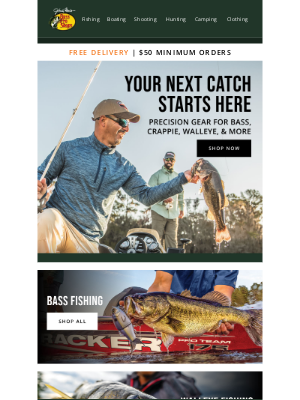 Bass Pro Shops - What Are You Fishing For? We’ve Got You Covered
