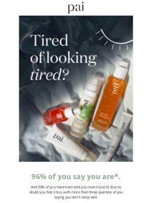 Pai Skincare - Is your sleep affecting your skin? 💤