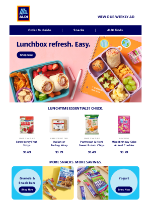 ALDI - Tasty Lunches Your Wallet Will Love